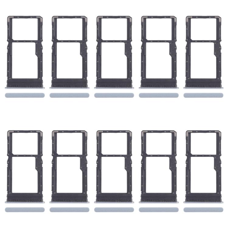For Xiaomi Redmi 13 5G 10pcs SIM Card Tray + SIM Card Tray / Micro SD Card Tray, For Xiaomi Redmi 13 5G