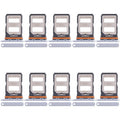 For Xiaomi 14 Civi 10pcs SIM Card Tray + SIM Card Tray, For Xiaomi 14 Civi