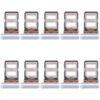 For Xiaomi 14 Civi 10pcs SIM Card Tray + SIM Card Tray, For Xiaomi 14 Civi