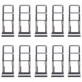 For Xiaomi Poco C75 10pcs Original SIM Card Tray + SIM Card Tray + Micro SD Card Tray, For Xiaomi Poco C75