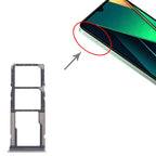 For Xiaomi Poco C75 10pcs Original SIM Card Tray + SIM Card Tray + Micro SD Card Tray, For Xiaomi Poco C75
