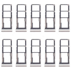 For Xiaomi Poco C75 10pcs Original SIM Card Tray + SIM Card Tray + Micro SD Card Tray, For Xiaomi Poco C75