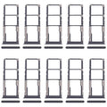 For Xiaomi Redmi A4 10pcs Original SIM Card Tray + SIM Card Tray + Micro SD Card Tray, For Xiaomi Redmi A4