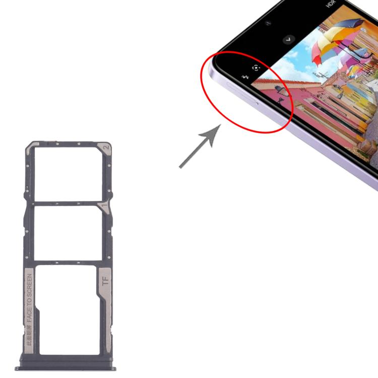 For Xiaomi Redmi A4 10pcs Original SIM Card Tray + SIM Card Tray + Micro SD Card Tray, For Xiaomi Redmi A4