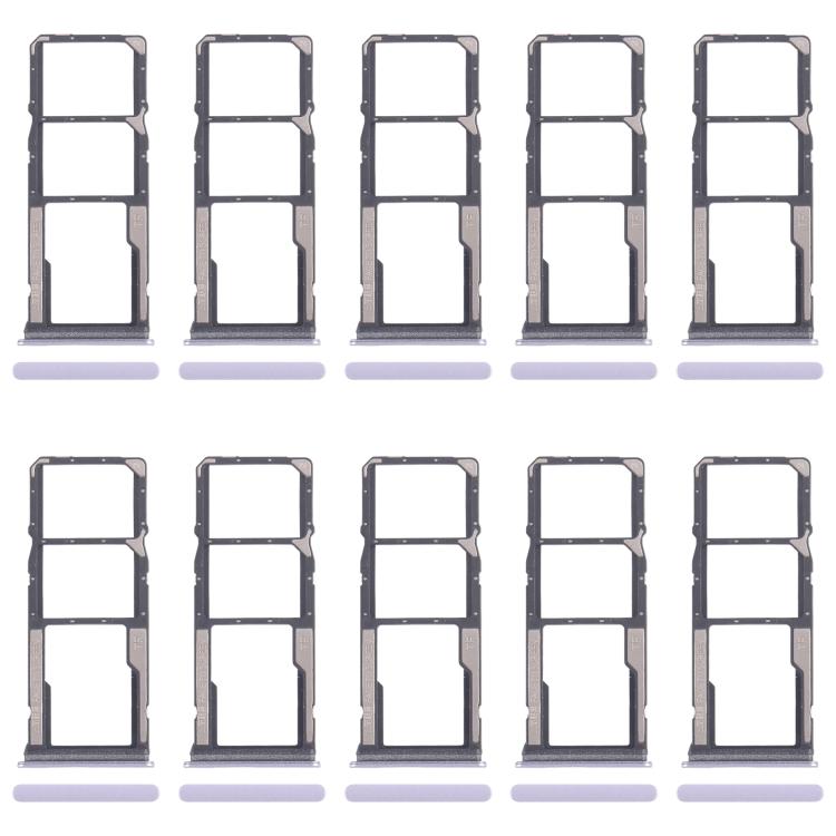 For Xiaomi Redmi A4 10pcs Original SIM Card Tray + SIM Card Tray + Micro SD Card Tray, For Xiaomi Redmi A4