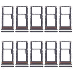 For Xiaomi Poco M6 4G 10pcs Original SIM Card Tray + SIM Card Tray / Micro SD Card Tray, For Xiaomi Poco M6 4G