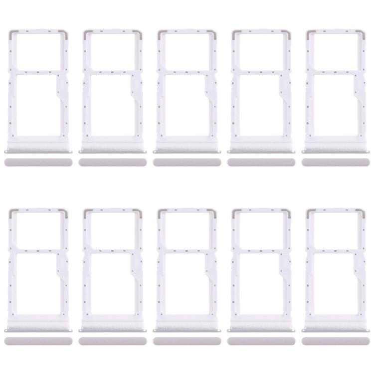 For Xiaomi Poco M6 4G 10pcs Original SIM Card Tray + SIM Card Tray / Micro SD Card Tray, For Xiaomi Poco M6 4G
