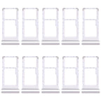 For Xiaomi Poco M6 4G 10pcs Original SIM Card Tray + SIM Card Tray / Micro SD Card Tray, For Xiaomi Poco M6 4G