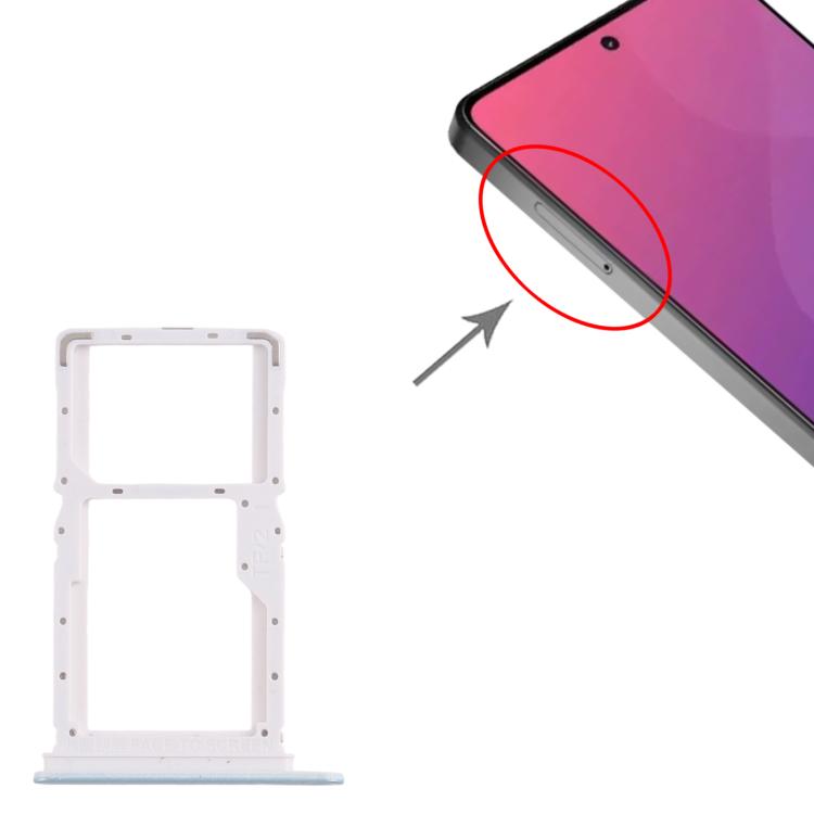 For Xiaomi Poco X6 Neo 5G 10pcs Original SIM Card Tray + SIM Card Tray / Micro SD Card Tray, For Xiaomi Poco X6 Neo 5G