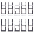 For Xiaomi Poco M6 Pro 4G 10pcs Original SIM Card Tray + SIM Card Tray + Micro SD Card Tray, For Xiaomi Poco M6 Pro 4G