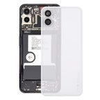 For Nothing Phone 1 Original Transparent Back Cover with Camera Lens Cover, For Nothing Phone 1(Original)