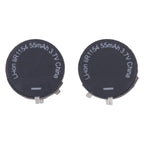 For Apple AirPods Pro 2 55mAh liR1154 Right + Left Earphone Battery, For Apple AirPods Pro 2