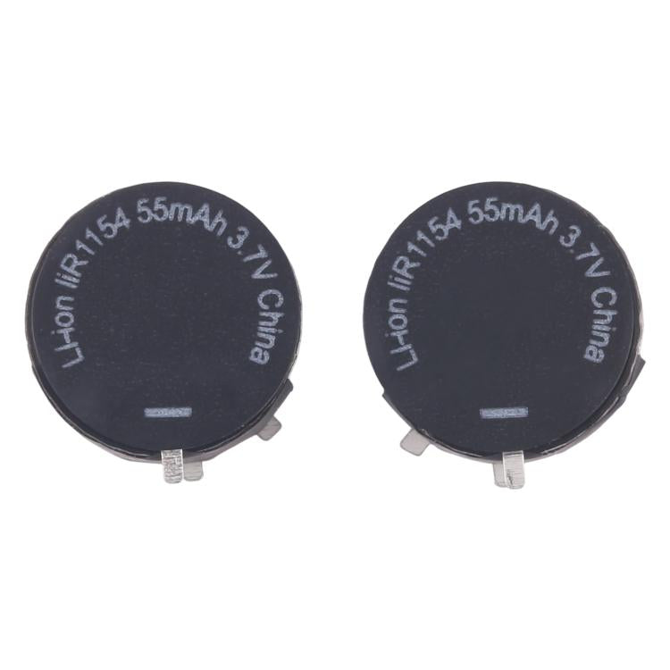 For Apple AirPods Pro 2 55mAh liR1154 Right + Left Earphone Battery, For Apple AirPods Pro 2
