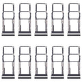 For Xiaomi Redmi 13C 5G 10pcs SIM Card Tray + SIM Card Tray + Micro SD Card Tray, For Xiaomi Redmi 13C 5G