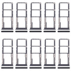 For Xiaomi Redmi 14C 5G 10pcs SIM Card Tray + SIM Card Tray + Micro SD Card Tray, For Xiaomi Redmi 14C 5G
