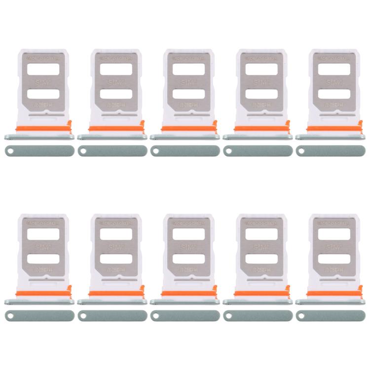 For Xiaomi Poco X7 Pro 10pcs SIM Card Tray + SIM Card Tray, For Xiaomi Poco X7 Pro