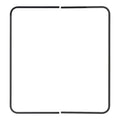 For Google Pixel 9 Pro Fold Touch Panel Bezel Frame, For Google Pixel 9 Pro Fold