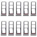 For Xiaomi Redmi A5 4G 10pcs SIM Card Tray + SIM Card Tray + Micro SD Card Tray, For Xiaomi Redmi A5 4G