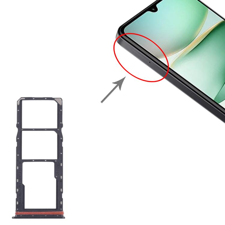 For Xiaomi Redmi A5 4G 10pcs SIM Card Tray + SIM Card Tray + Micro SD Card Tray, For Xiaomi Redmi A5 4G