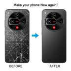 For ZTE nubia Focus 2 Z2462N Plastic Back Cover with Camera Lens Cover, For ZTE nubia Focus 2