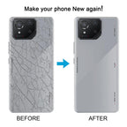 For Asus ROG Phone 8 AI2401 Original Glass Battery Back Cover with Adhesive, For Asus ROG Phone 8(Original)