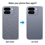 For Google Pixel 10 Pro Fold Glass Battery Back Cover with Camera Lens Cover, For Google Pixel 10 Pro Fold