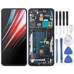 For ZTE nubia RedMagic 6 Pro NX669J-P Original LCD Screen Digitizer Full Assembly with Frame, For ZTE nubia RedMagic 6 Pro(Original)