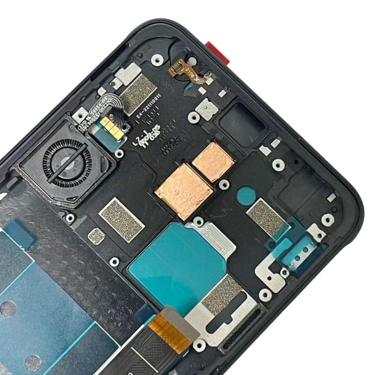 For ZTE nubia RedMagic 6 Pro NX669J-P Original LCD Screen Digitizer Full Assembly with Frame, For ZTE nubia RedMagic 6 Pro(Original)