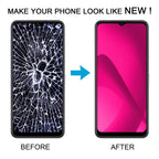 For T-Mobile REVVL 8 LCD Screen Digitizer Full Assembly with Frame, For T-Mobile REVVL 8(with Frame)