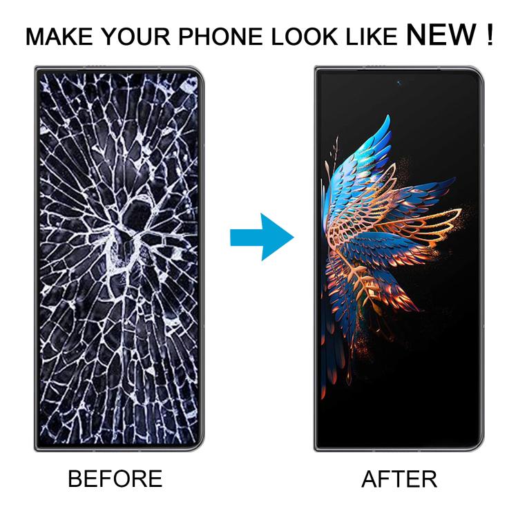For Tecno Phantom V Fold AD10 Original LCD Secondary Screen with Digitizer Full Assembly, For Tecno Phantom V Fold(Original Secondary LCD)