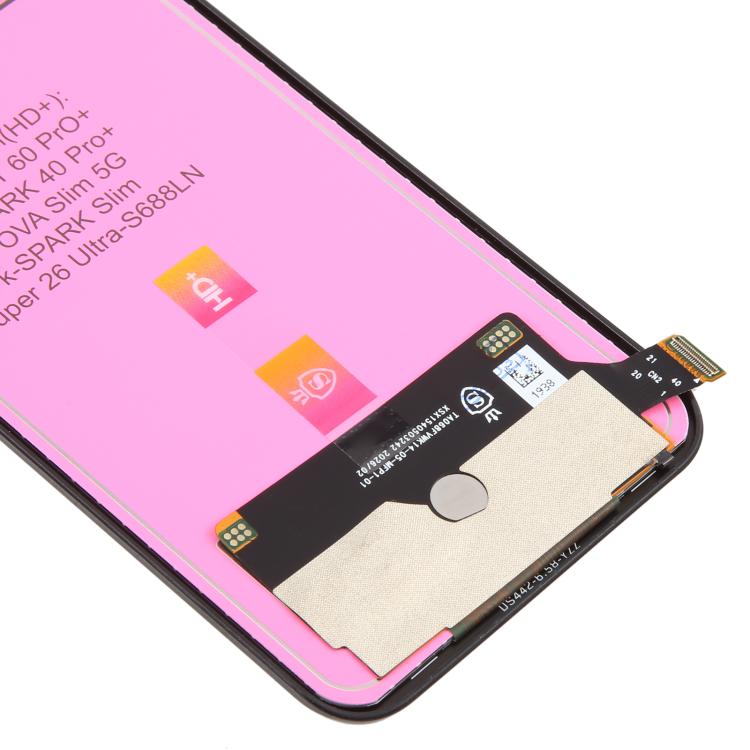 For Infinix Hot 60 Pro+ 4G X6886 TFT LCD Screen with Digitizer Full Assembly, For Infinix Hot 60 Pro+ 4G(TFT)