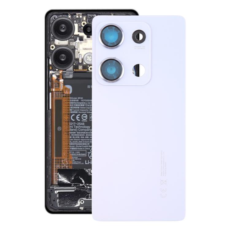 For Xiaomi Redmi Note 14S Original Battery Back Cover with Camera Lens Frame, For Xiaomi Redmi Note 14S(Original,with Camera Lens), For Xiaomi Redmi Note 14S(Original)