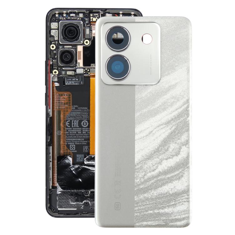 For Xiaomi Poco M7 Pro 5G Original Battery Back Cover with Camera Lens Frame, For Xiaomi Poco M7 Pro 5G (Original)