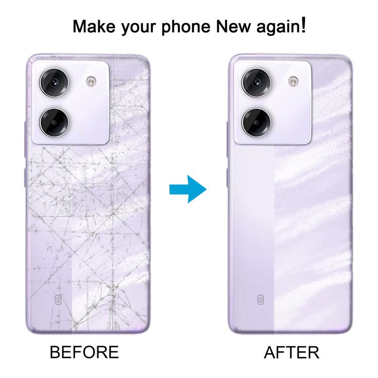 For Xiaomi Poco M7 Pro 5G Original Battery Back Cover with Camera Lens Frame, For Xiaomi Poco M7 Pro 5G (Original)