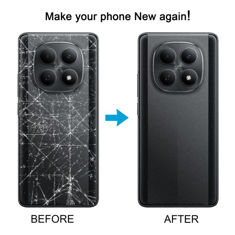 For Xiaomi Poco M8 Original Battery Back Cover with Camera Lens Frame, For Xiaomi Poco M8 (Original)