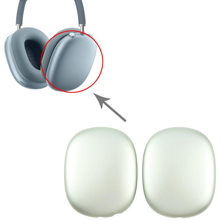 For Apple AirPods Max Left / Right Aluminum Alloy Earmuffs (1 Pair)
