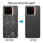 For ZTE Blade A56 Z2473 Plastic Battery Back Cover with Camera Lens Frame, For ZTE Blade A56