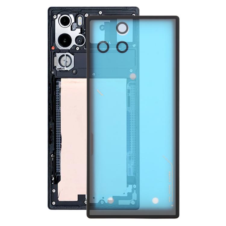 For ZTE nubia RedMagic 11 Pro Glass Battery Back Cover, For ZTE nubia RedMagic 11 Pro(Transparent Black), For ZTE nubia RedMagic 11 Pro
