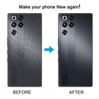 For ZTE nubia RedMagic 11 Pro Glass Battery Back Cover, For ZTE nubia RedMagic 11 Pro(Transparent Black), For ZTE nubia RedMagic 11 Pro