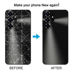 For Oukitel C68 Plastic Battery Back Cover with Camera Lens Frame, For Oukitel C68