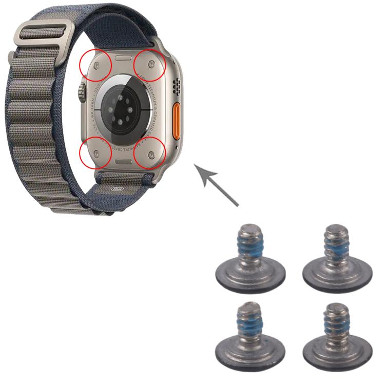 For Apple Watch Ultra 3 / Ultra 2 49mm Bottom Cover Screws Set, For Apple Watch Ultra 3 / Ultra 2 49mm