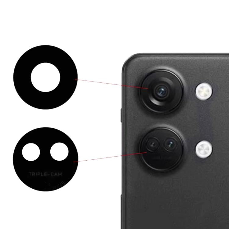 For OnePlus Ace 2V PHK110 Back Camera Lens Set, For OnePlus Ace 2V