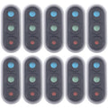 For Samsung Galaxy A37 SM-A376B 10pcs Rear Camera Lens Cover, For Samsung Galaxy A37