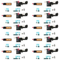 For iPhone 16e 10sets Speaker Ringer Buzzer Dustproof Mesh, For iPhone 16e