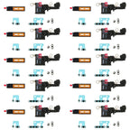 For iPhone 16e 10sets Speaker Ringer Buzzer Dustproof Mesh, For iPhone 16e