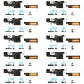 For iPhone 17 10sets Speaker Ringer Buzzer Dustproof Mesh, For iPhone 17
