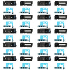 For iPhone 17 Pro 10sets Speaker Ringer Buzzer Dustproof Mesh, For iPhone 17 Pro