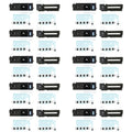For iPhone 17 Pro Max 10sets Speaker Ringer Buzzer Dustproof Mesh, For iPhone 17 Pro Max