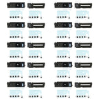 For iPhone 17 Pro Max 10sets Speaker Ringer Buzzer Dustproof Mesh, For iPhone 17 Pro Max