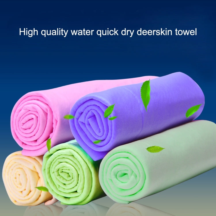 KANEED Synthetic Chamois Drying Towel Super Absorbent PVA Shammy Cloth for Fast Drying of Car, Size: 43 x 32 x 0.2cm, Drying Towel Super Absorbent PVA Shammy Cloth, UK Stock Drying Towel Super Absorbent PVA Shammy Cloth                                 ...